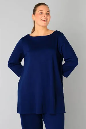 Yest Top donkerblauw