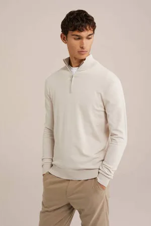 WE Fashion WE Fundamentals gebreide trui ecru
