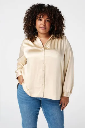MS Mode Blouse champagne