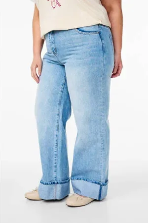 Zizzi High waist wide leg jeans