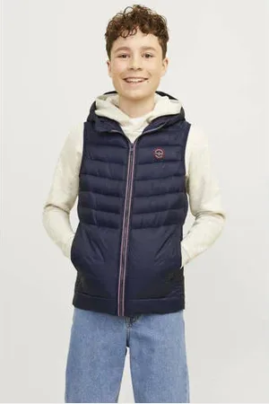JACK & JONES JUNIOR bodywarmer JJESPRINT donkerblauw