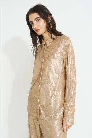 RUBY Pailletten blouse