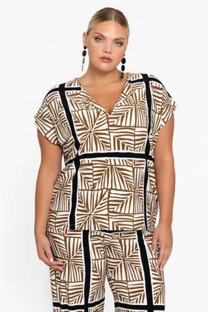 Yoek Top beige