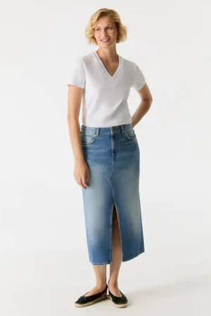 Cup of Joe denim Denim spijkerrok Evelyn