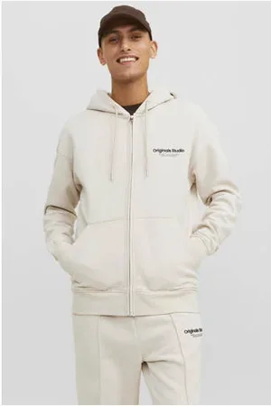JACK & JONES ORIGINALS sweatvest JORVESTERBRO met logo