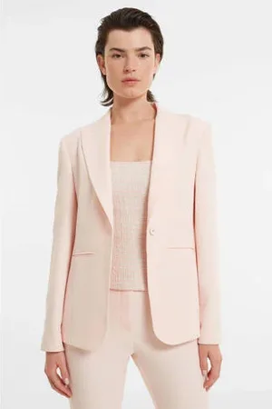 RUBY Getailleerde blazer roze