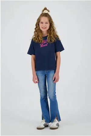 Vingino Flared jeans medium blue denim