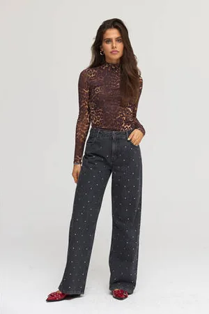 Harper & Yve High waist wide leg jeans YVE