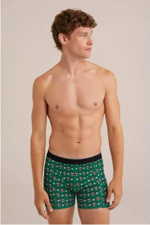 WE Fashion Boxershort met kerst print