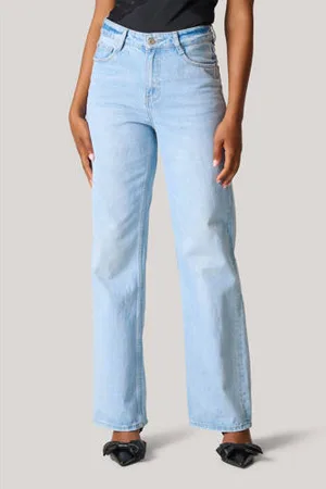 SHOEBY High waist wide leg jeans denim