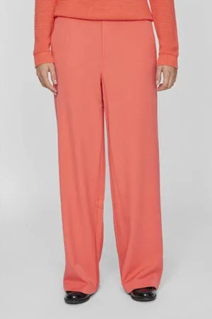VILA Wide leg high waist casual broek