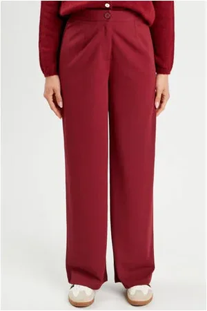 Cache Cache Wide leg high waist pantalon