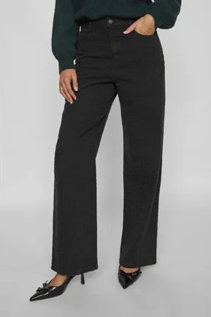 VILA High waist wide leg jeans