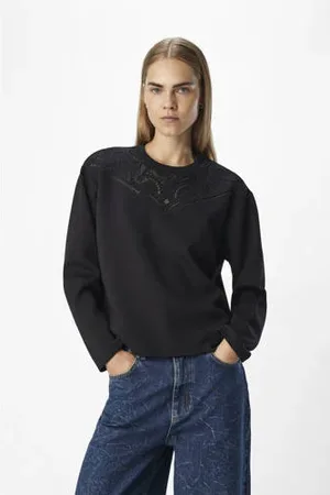 Object Sweater zwart