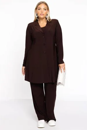 Yoek Rechtvallende blazer