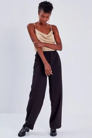 Cache Cache High waist straight fit pantalon