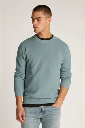Calvin Klein Gebreide trui lichtblauw