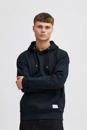 Solid Gemêleerde hoodie