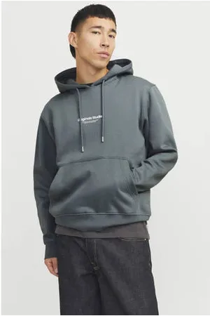 JACK & JONES ORIGINALS hoodie grijs