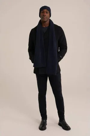 WE Fashion Sjaal zwart