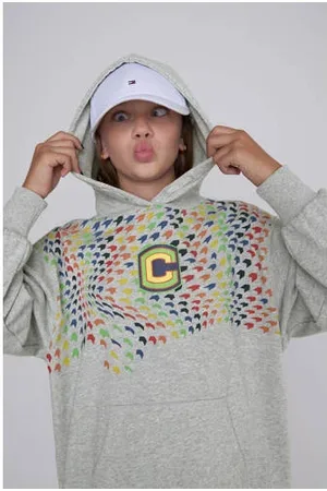 CoolCat Sweatjurk Kiana met Meerkleurige Print