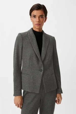 Comma, Getailleerde blazer met pied