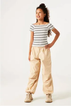 Garcia High waist loose fit broek