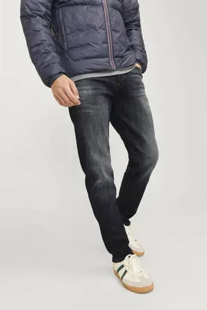 JACK & JONES JEANS INTELLIGENCE tapered fit jeans JJIMIKE JJCADE