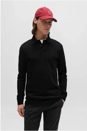 HUGO BOSS Slim fit polo Passerby met logo