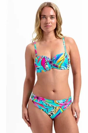 Cyell Bikinibroekje turquoise/roze
