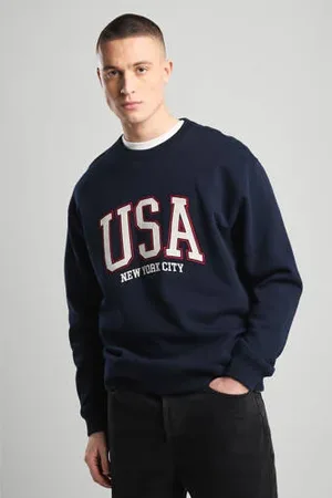 America today Sweater blauw