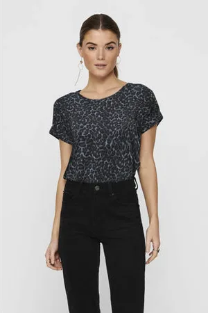 ONLY Top ONLMONSTER met panterprint