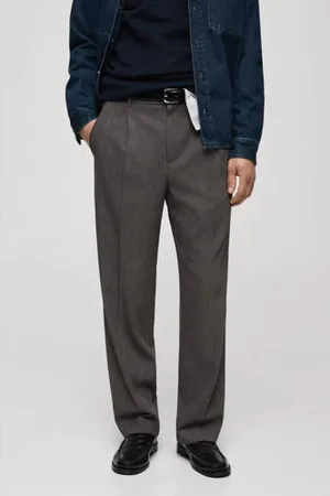 MANGO Straight pantalon