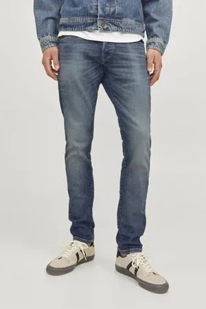 JACK & JONES JEANS INTELLIGENCE slim fit jeans JJIGLENN JJICON