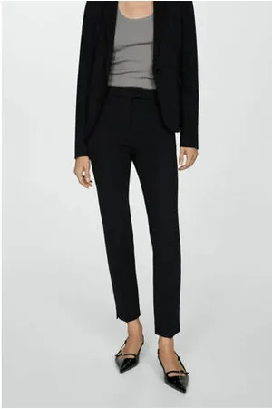 MANGO Slim fit broek