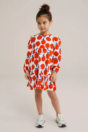 WE Fashion Korte jurk rood