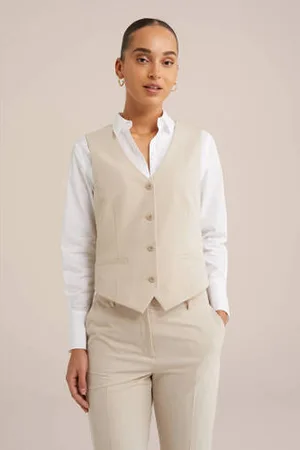 WE Fashion Gilet beige