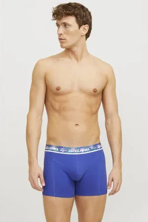 JACK & JONES Boxershort JACPINK LEAVES (set van 3)