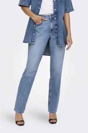 ONLY Low waist mom jeans