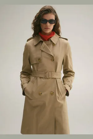 MANGO Trenchcoat beige