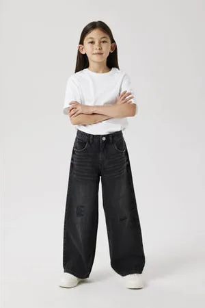 NAME IT KIDS wide leg jeans NKFROSE