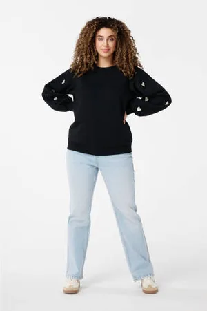 MS Mode Sweater zwart