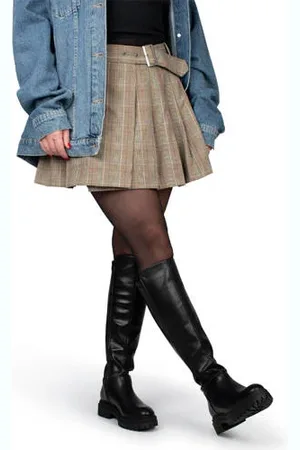 Posh By Poelman River chunky hoge laarzen