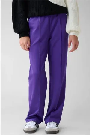 SHOEBY Wide leg broek paars