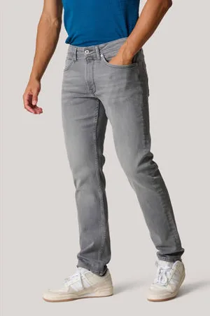 SHOEBY Straight leg L34 jeansgrijs