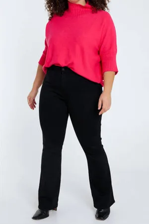 Paprika Regular waist flared jeans