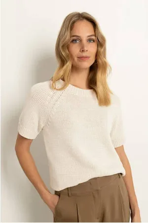 Claudia Sträter Top gebreid