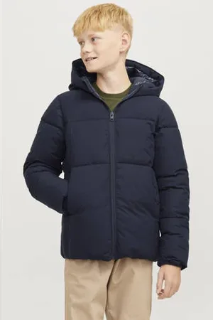 JACK & JONES JUNIOR gewatteerde winterjas JORVESTERBRO
