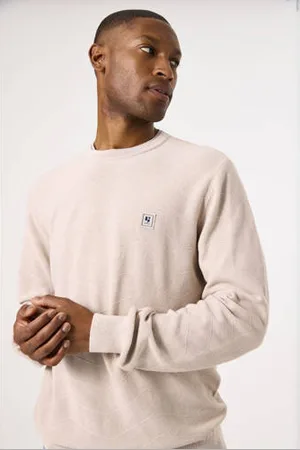 Garcia Trui fijn gebreid beige