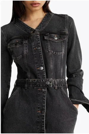 Tommy Hilfiger Spijkerjurk grey denim